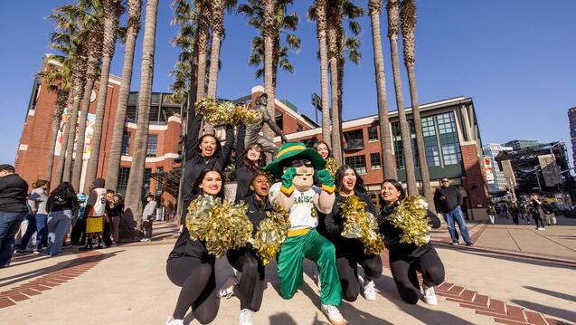 Read the story: USF Night at Oracle Park Attracts Sold-Out Crowd 